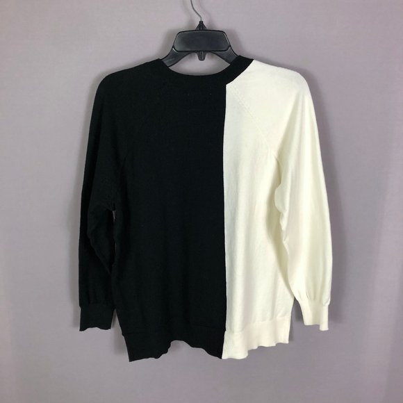 14th & Union Colorblock Pullover Sweater Size LP - Picture 7 of 8